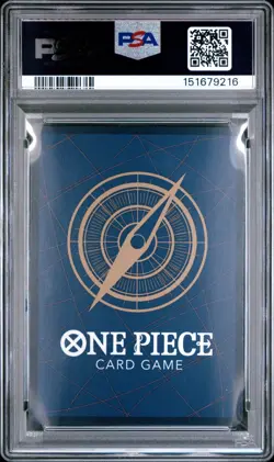 One Piece Monkey D Luffy Emperors in the New World Alternate Art OP09-119 PSA 10 - Image 2