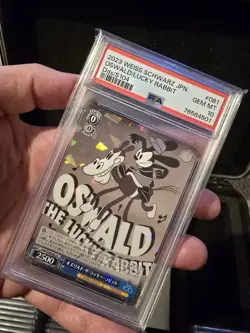 2023 Weiss Schwarz Disney 100 - Oswald The Lucky Rabbit - PSA 10 - Image 1