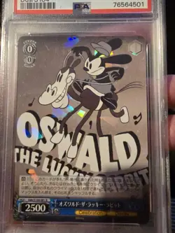 2023 Weiss Schwarz Disney 100 - Oswald The Lucky Rabbit - PSA 10 - Image 3