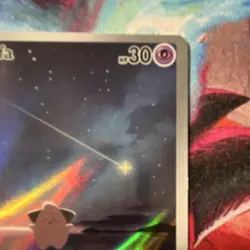 Pokemon Cleffa 202/197 Illustration Rare SV03 Holo Basic Psychic 30 HP Card - Image 2