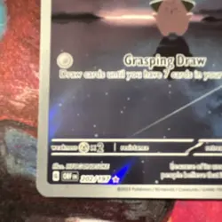 Pokemon Cleffa 202/197 Illustration Rare SV03 Holo Basic Psychic 30 HP Card - Image 4