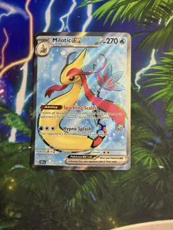 Pokemon TCG Milotic EX Ultra Rare Holo Card 217/191 Sv08: Surging Sparks - Image 3