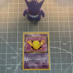 Drowzee 54/82 - 1st Edition Team Rocket Vintage Pokemon Card - NM - Image 1