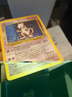 Pokemon Base Set Mewtwo Holo Rare Card 10/102 - Image 4
