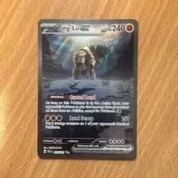 Ting-Lu EX 263/193 Paldea Evolved Pokemon Card NM Condition - Image 1