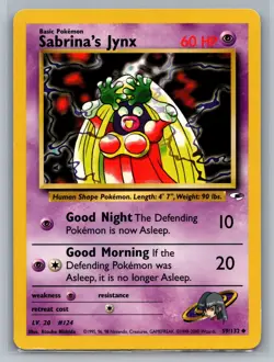 Sabrina's Jynx Gym Heroes #059/132 Uncommon Pokemon Card - Image 1