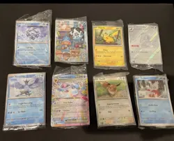 Pokemon TCG 2025 Holiday Calendar Stamped Sealed Promo Cards (complete Set Of 8) - Image 1
