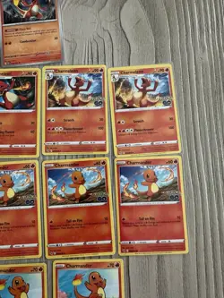 POKEMON CARD LOT 12 TOTAL CHARMANDER CHARMELEON - Image 4