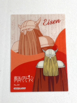 Eisen - No.59 - Frieren: Beyond Journey's End Clear Card Collection Japanese - Image 1