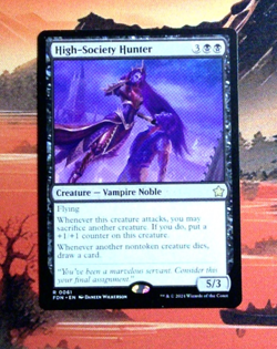 MTG High-Society Hunter Regular FDN 61 NM R - Image 1