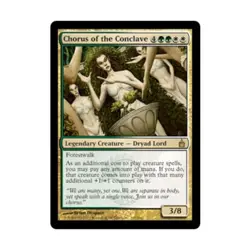 WOTC MtG Ravnica Chorus of the Conclave (R) (Foil) NM - Image 1