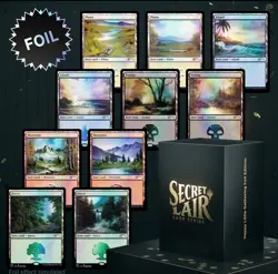Magic The Gathering Happy Little Gathering Foil Bob Ross MTG Secret Lair New!!! - Image 1