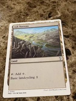 ASH BARRENS Magic MTG Mystery Booster 2 - Image 1