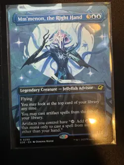 Mm'menon, the Right Hand Borderless - EOE 0290 - NM - MTG Magic - Image 1