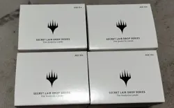 The Godzilla Lands 4 boxes Full Art Foil MTG Secret Lair Drop Japanese Sealed - Image 1