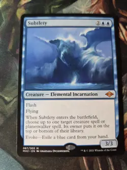 SUBTLETY NM MODERN HORIZONS 2 Mtg Magic The Gathering - Image 2