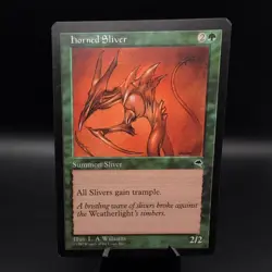 Horned Sliver - Tempest # MTG Magic The Gathering - Image 1