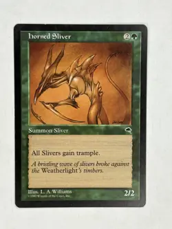 Horned Sliver - Tempest # MTG Magic The Gathering - Image 1