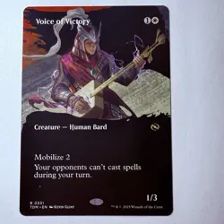 Magic The Gathering Mtg Voice Of Victory Tarkir Dragonstorm Rare Near Mint - Image 1