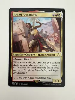 Aya of Alexandria MTG Magic the Gathering Card NM Near Mint ACR - Image 1