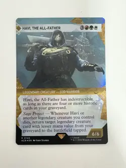Havi the All-Father Foil Showcase MTG Magic the Gathering Card NM Near Mint ACR - Image 1