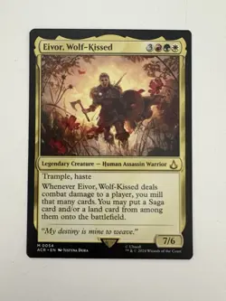 Eivor Wolf-Kissed MTG Magic the Gathering Card NM Near Mint ACR - Image 1