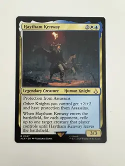Haytham Kenway MTG Magic the Gathering Card NM Near Mint ACR - Image 1