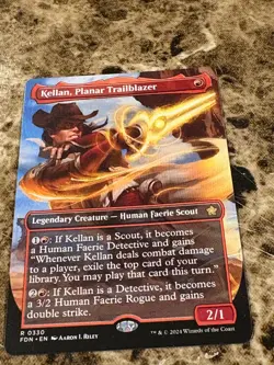 KELLAN, PLANAR TRAILBLAZER Magic MTG Foundations Borderless - Image 1