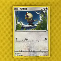 Rufflet 131/189 Common Astral Radiance Pokemon Card NM - Image 1
