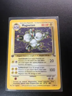 Pokemon 1st Edition Holo Vintage 7 Card lot MP-LP - Image 3