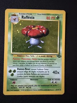 Raflesia 15/64 Rare Holo Edition 2 Jungle Francais FR Pokemon Card - Image 1