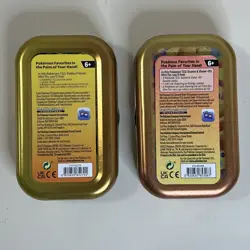 Pokemon Tcg Paldea Friends Mini Tins -Pawmi! & Gengar/Poliwag *No Cards* - Image 2
