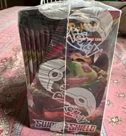 Pokemon Sword And Shield Base Set Booster Box Factory Sealed - Image 2