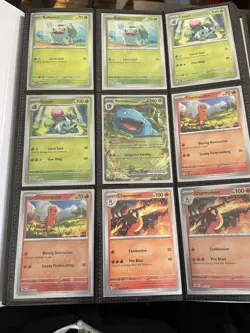 Pokemon Scarlet & Violet 151 Complete Master Set 1-165 Holo•RH•Base+Binder - Image 2