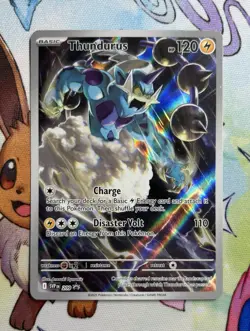 Pokemon Black Bolt Promo Thundurus #209 SVP EN Black Star Promo - Image 1