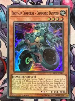 YuGiOh Fists of the Gadgets FIGA First Edition Choose Card SUPER RARE SECRET - Image 3