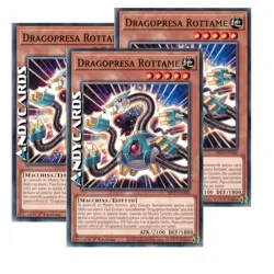 DRAGOPRESA ROTTAME 3x • (Junk Dragonlet) • Comune • MP25 IT340 • 1Ed • Yugioh! - Image 1