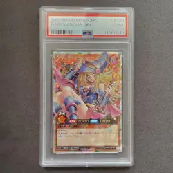 PSA 9 Mint 2024 Dark Magician Girl JP001 Over Rush Rare Holo YuGiOh Rush Duel - Image 1