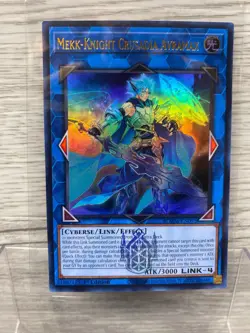 Yugioh Mekk-Knight Crusadia Avramax BLMM-EN095 Ultra Rare 1st Ed Near Mint - Image 1