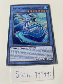 Water Leviathan @Ignister - IGAS-EN034 - Common - 1st Edition - YuGiOh - Image 1