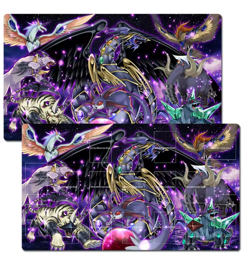 YuGiOh Duel Playmat Advanced Crystal Beast CCG TCG Trading Card Game Mat - Image 1