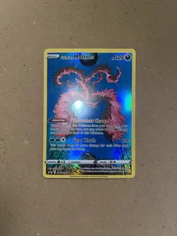 Galarian Moltres SWSH284 Holo Black Star Crown Zenith Promo Pokemon Card NM - Image 2