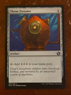 MTG Magic the Gathering Iconic Masters Thran Dynamo NM - Image 1