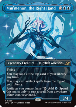 x1 Mm'menon, the Right Hand EOE Edge of Eternities MTG 290 M/NM 1x - Image 1