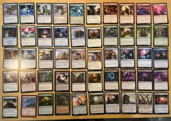 Magic The Gathering Lot Of 50 NM Cards - Image 1