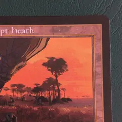 Wizards of the Coast Windswept Heath MTG Onslaught Land Rare Regular 2002 #328 - Image 3