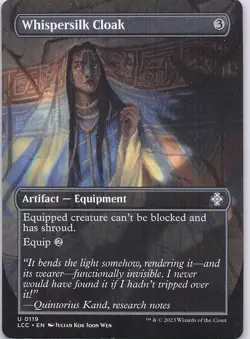 Whispersilk Cloak (Borderless) 119 U LCC NM - Image 1