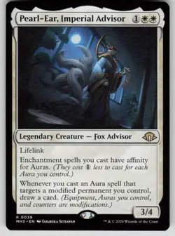 Pearl-Ear, Imperial Advisor Rare Modern Horizons 3 39 MTG Near Mint 2024 - Image 1