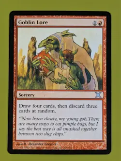 Goblin Lore x1 Tenth Edition 10th 1x Magic the Gathering MTG - Image 1
