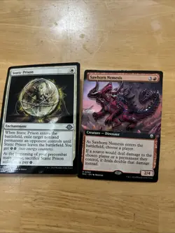 Sawhorn Nemesis & Static Prison: Magic Con Pins - Image 1